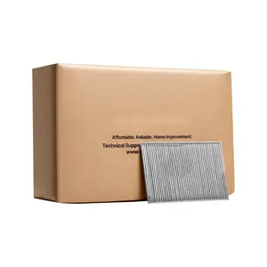 16-Gauge Finish Nails, 2-Inch Straight Finish Nails, 2500-Count Galvanized Nails For Woodworking: Framing, Trim, Cabinetry, Outdoor Projects, And DIY Home Improvement, Compatible With Most Standard Nail Guns