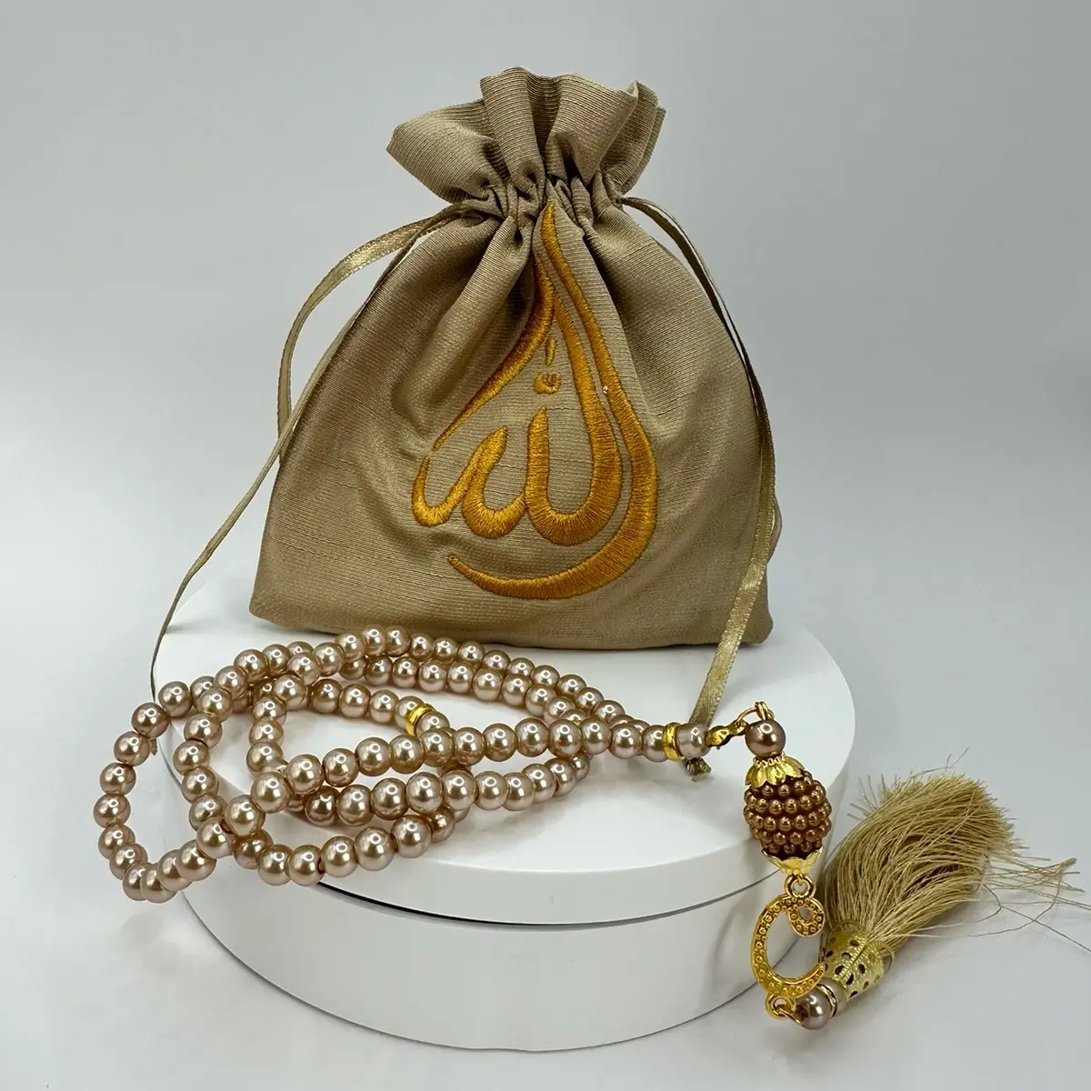 Tasbeeh/prayer Beads with Allah Pouch gift/Favor Tasbeeh/prayer Beads with Allah Pouch gift/Favor