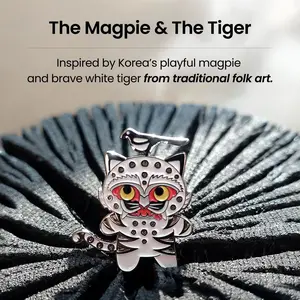 Magpie Tiger Badge BOGO Fashion Accessory Jewelry