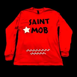 SaintMob Red Long Sleeve Shirt