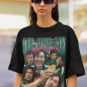 Lee Jung Jea Vintage Game T-Shirt: Unisex, Korean Boygroup Gift, Player 456 Merch