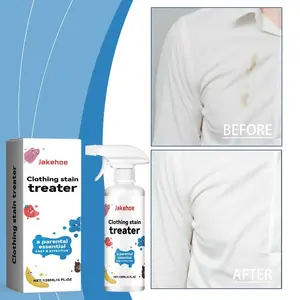 Stain Remover Spray for Fabrics, Effective Stain Removal, Odor Elimination, Dust & Dirt Cleansing, No-Wash Clothes Care