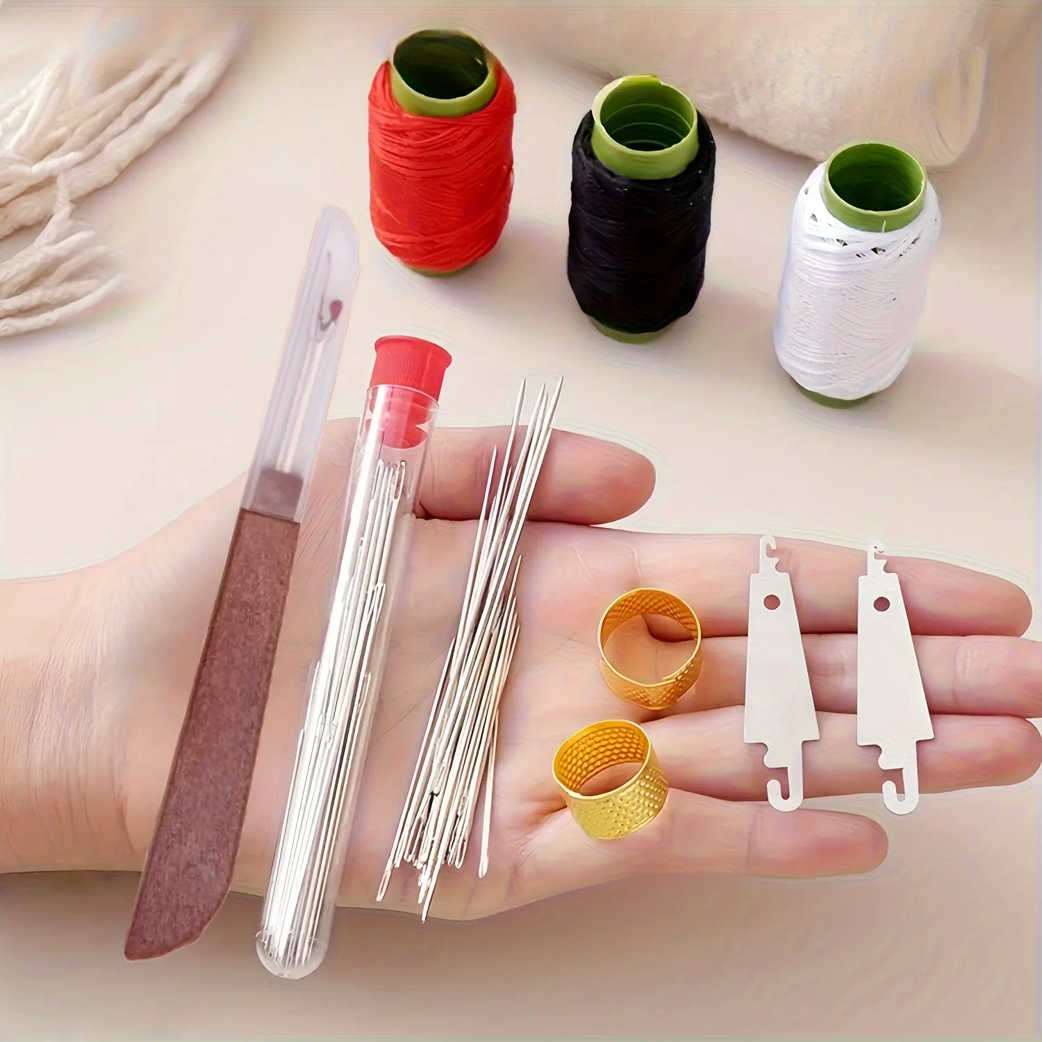 34-Piece Sewing Tool Set, Sewing Tool Kit for Hand Stitching & DIY ...
