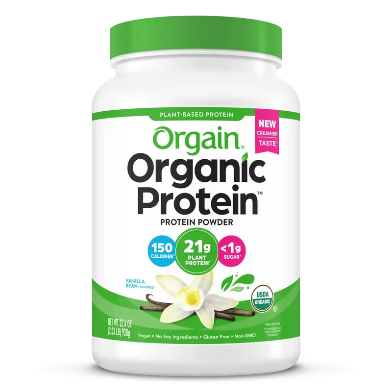 Organic Protein™ Plant Based Protein Powder - Vanilla Bean Healthcare Dietary