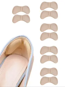 Loose Shoe Heel Pads, 5 Pair Buffer Inserts, Unisex, Improve Fit and Comfort, Prevent Heel Sliding and Calluses, Shoe Insoles