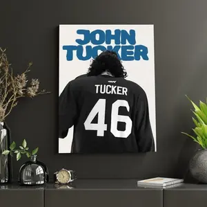 John Tucker Poster, Briar University Off Campus Wall Art, Hockey Romance BookTok Print, College Hockey Boyfriend Decor, Campus Romance
