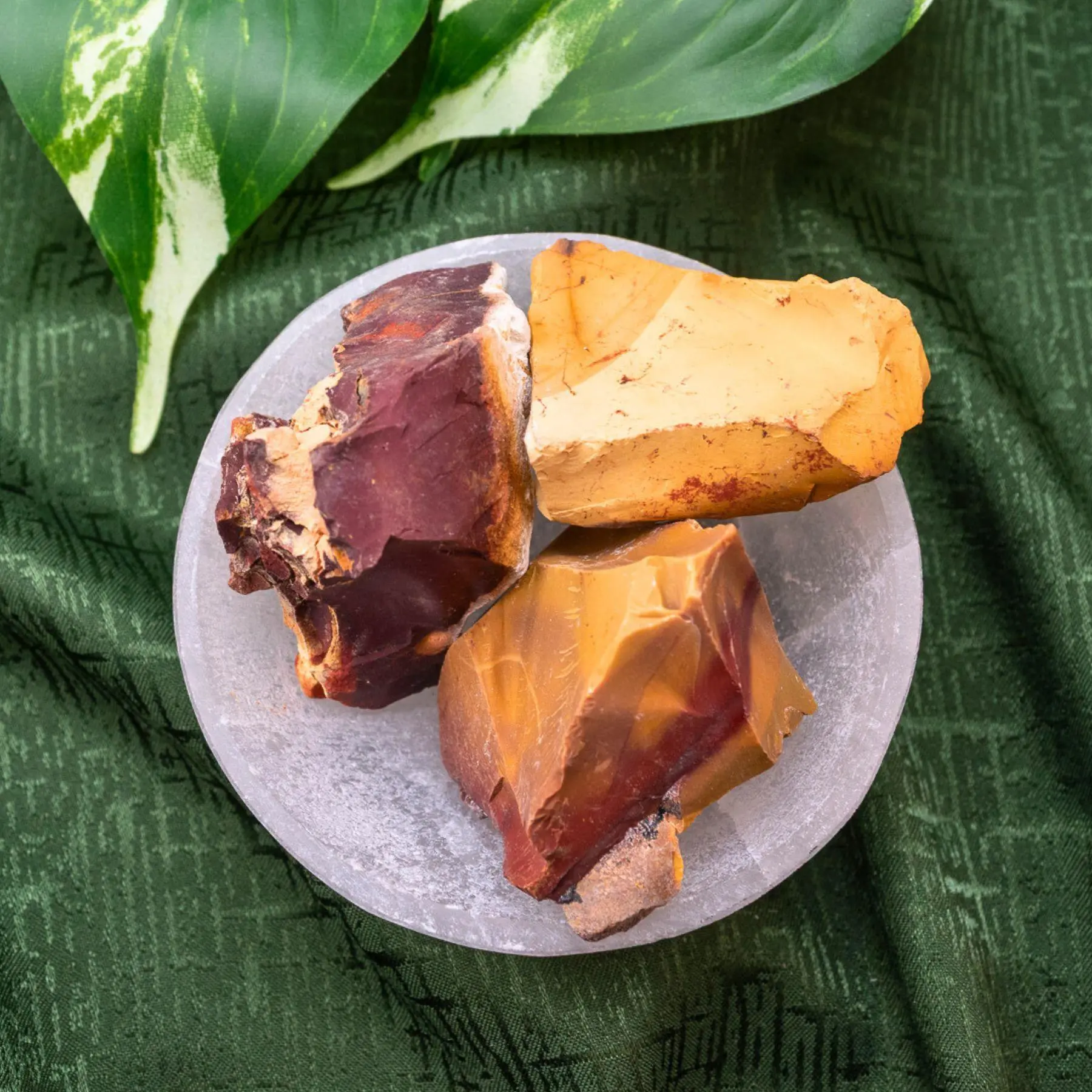 Down To Earth Mookaite Raw Australian Jasper Rough Healing Crystal 1.5-2 Inch Size for Healing Properties & Natural Connection