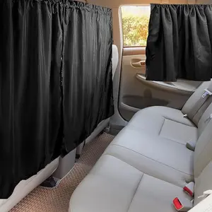 2026 Give Your Car an Instant Privacy Upgrade with This 3-Piece Sunshade Set – Blocks UV Rays, Covers Side Windows, and Includes a Removable Divider Curtain for a Dark, Cool, and Peaceful Nap on Any Road Trip or Camping Adventure