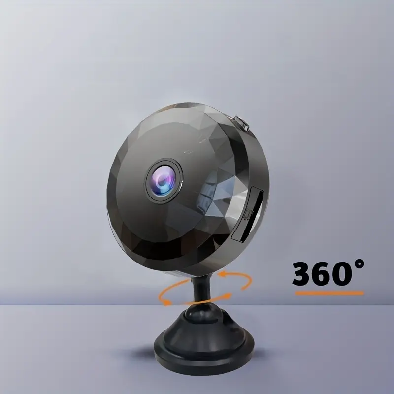 WIFI Camera, 2.4G Camera Portable  Nanny Cam Tiny Camera with Night Vision and Motion Detection Home Security Cameras for Indoor Pet