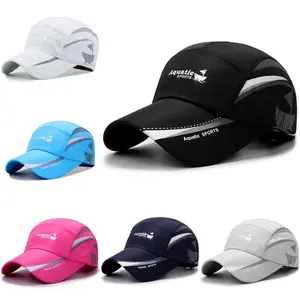 2-Pack Color blocked quick drying sports baseball cap, sun protection adjustable outdoor sports sun protection cap, moisture wicking running cap, suitable for all seasons for men and women outdoors