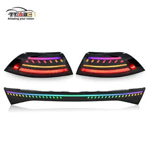 TT-ABC RGB Tail Light with Trunk Lamp for 2023-2025 Honda Accord 11th Gen Rear Lamps Assembly - Enhance Your Vision with Vibrant RGB Display