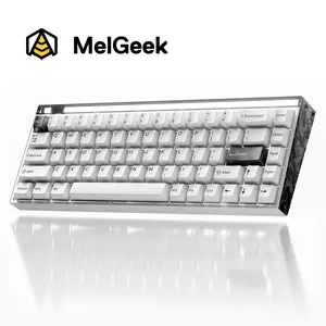 MelGeek MADE68 Ultra+ 65% Wired Magnetic Gaming Keyboard Hall Effect Rapid Trigger Hot Swappable RGB Aluminum Case Modular Design