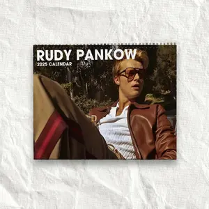 Rudy Pankow 2025 Desk Calendar, OBX Monthly Planner, JJ Maybank Gift, New Year Gift, Office Decor, Gift for Fans