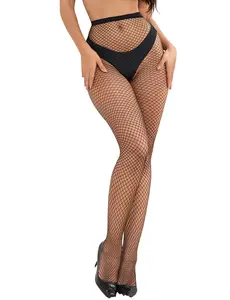 Plus Size Women's Tights - High Waisted,Stretchy Fishnet Pantyhose for Plus Size Women Stretchy Fishnet Tight Stockings Fashionable and Classic sexy costume