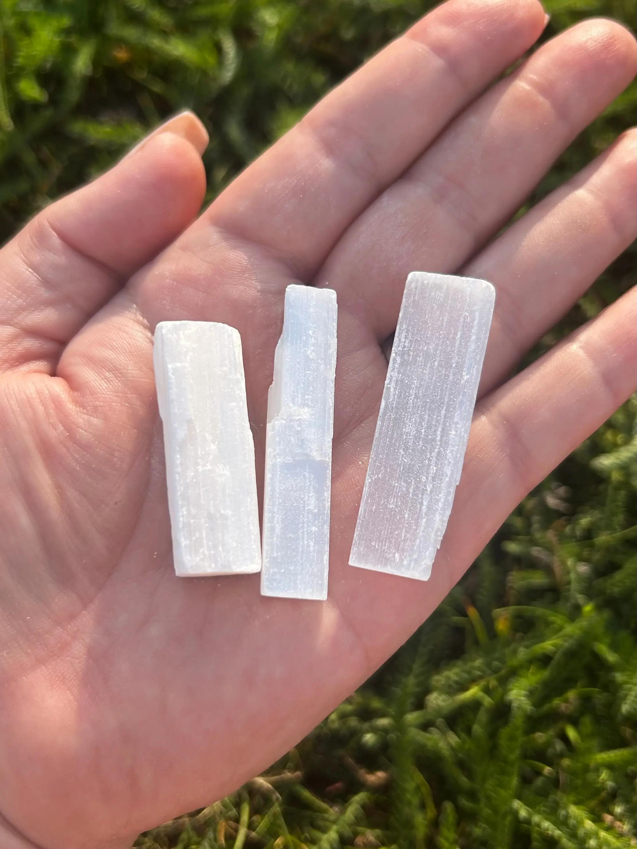 Selenite Sticks rock