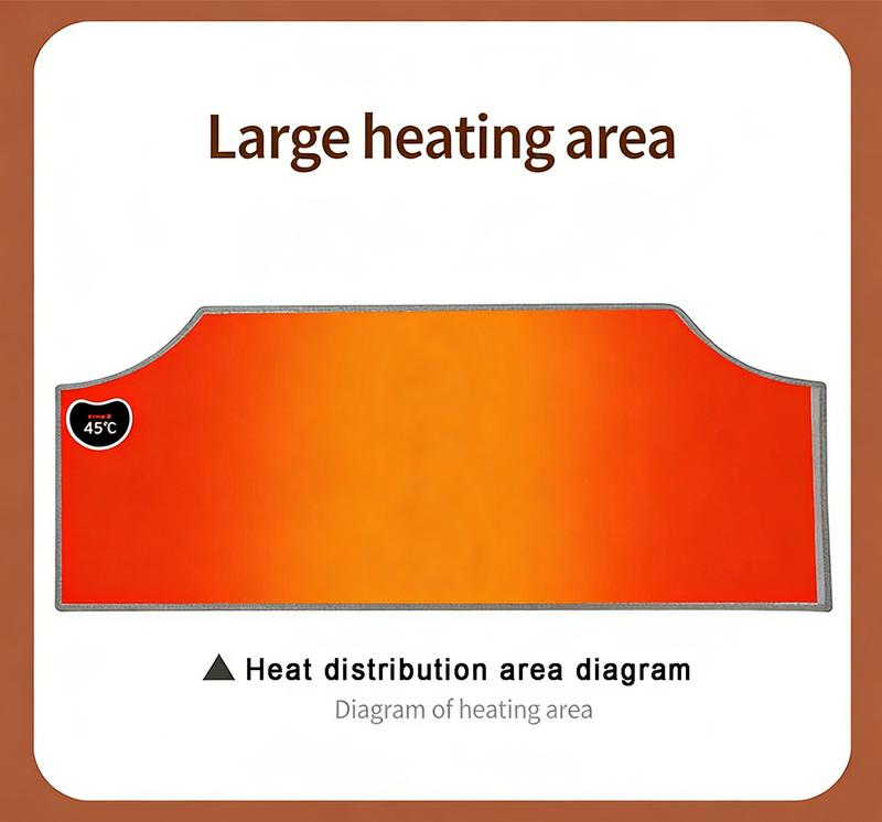 Foldable Under Desk Foot & Leg Warmer with Soft Blanket Portable Electric Space Heater for Office and Home Quiet Heating Pad for Feet Knees & Legs Compact Winter Warmth Solution