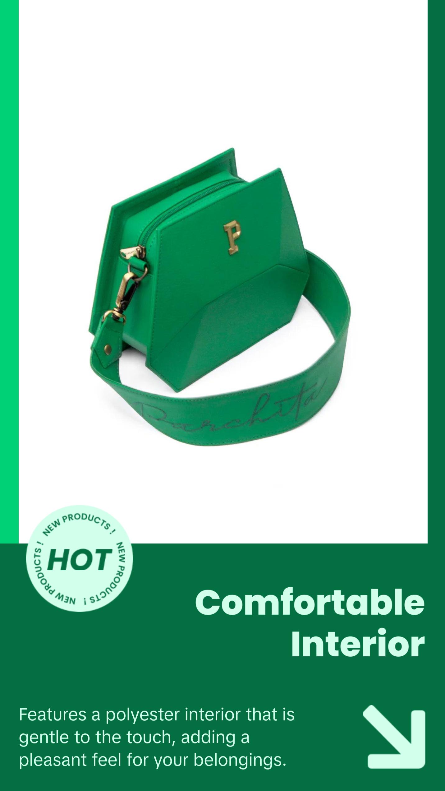 Parchita Simona Green Bag