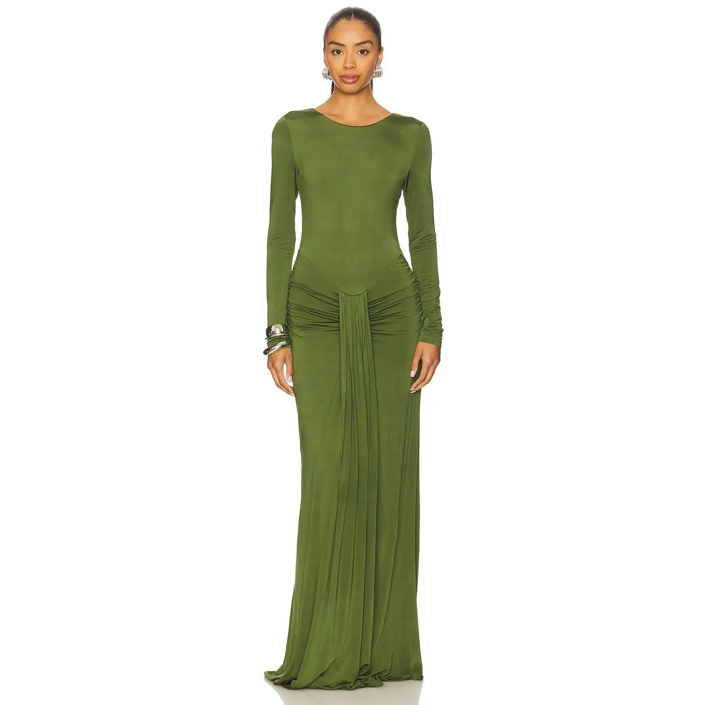 NBD The Heena Gown in Olive