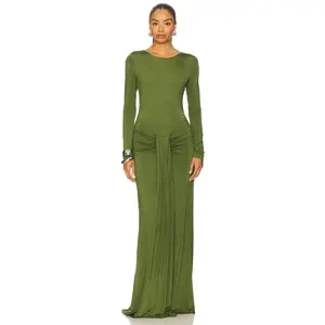 NBD The Heena Gown in Olive