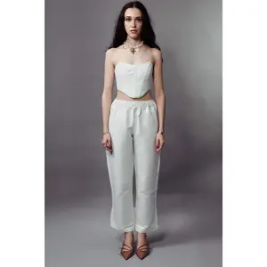 KIANA TOP in GREEN DOTS