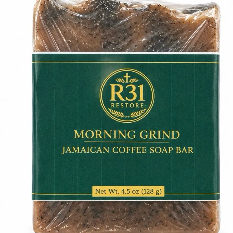 Morning Grind - Jamaican Coffee Soap Bare