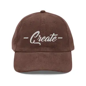 Create Corduroy Cap
