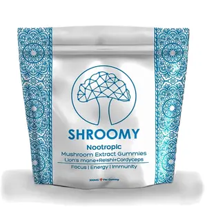 Nootropic Immunity 3600mg Gummy Organic Lions Mane Reishi Cordyceps Healthcare Dietary Natural