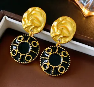 Golden Orbit Earrings