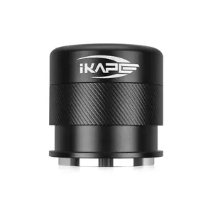 IKAPE V4 Espresso Calibrated Tamper, Coffee Plam Tamper with Spring Loaded