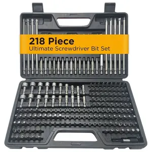 208 Piece Universal Screwdriver Set, S2 Material, Professional Tool Kit, Durable and Versatile, Ideal for DIY and Repair Projects