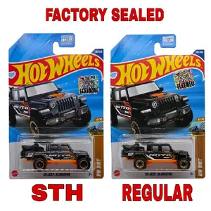 Hot Wheels '20 Jeep Gladiator Super Treasure Hunt & Regular - Factory sealed 2025 - Diecast 1:64