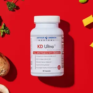 Supports cardiovascular health and strengthens bones,Arthur Andrew Medical, KD Ultra, Immunity, Heart and Bone Health, 30 Capsules