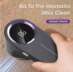 Lint Remover for Clothing LED Digital Electric Pellet Fluff Remover USB Rechargeable Fuzz Fabric Shaver Sweater