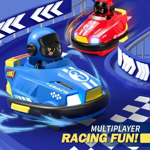 Remote Control Bumper Car Set, High-Speed Racing for Ages 6+, Dual Player Competition, Fun Interactive Toy, Home Outdoor Play, Requires Aa Batteries, RC Car