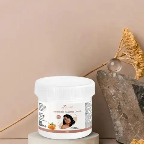 BYENBLAN 2oz Turmeric Knuckle Cream - Gentle Hydrating Body Care Lotion for Knee & Elbow Care, Cosmetic Moisturizer to Lock in Moisture for Radiant Skin