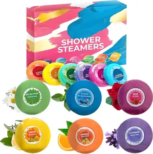 Shower Steamers Aromatherapy,6 Pack self Care Gifts for Women,Shower Bombs Aromatherapy Birthday Gifts for Women Teen Adults Self Care Shower Steamers,Beauty & Personal Care for Home SPA