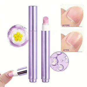 3-in-1 Cuticle Oil Pen Cuticle Pusher Nail Pen Dead Skin & Cuticle Remover Pen Nail Oil Pen with Ceramic Tip for Nails Care