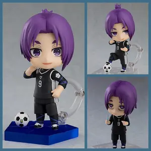 Blue Lock Nendoroid Action Figure 2056 Nagi Seishiro 1998 Isagi Yoichi Reo Mikage Rin Itoshi Figurine For Anime Fans