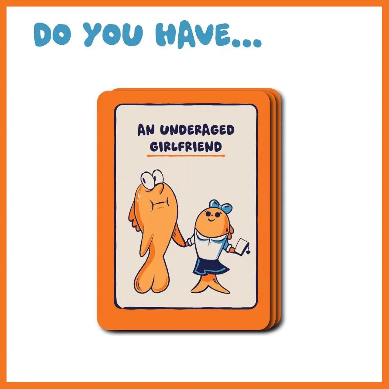 Go F*** Yourself Adult Card Game - Hilarious Party Game for 3-10 Players - 52 Cards - Quick Easy Setup