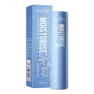 Hyaluronic Acid Lipstick Butter Stick for Dry,Dull Lips, Moisturize and Nourish, Smooth Fine Texture, Suitable for Light Beige Types, Long-lasting Hydrating Lip Balm, Hydrating Lip Treatment,