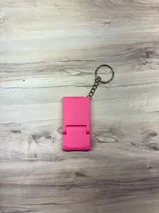 Lilyasterdesigns Phone Stand Keychain Universal Holder for iPhones Androids iPad Mini Kindle Lightweight Compact Fun Colors