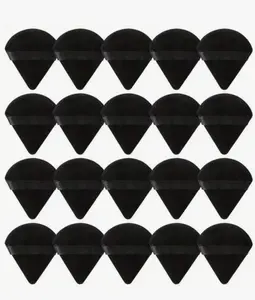 10pcs Velvet Triangle Makeup Sponges, Reusable Makeup Applicator Puff, Suitable For Foundation, Cream, BB Cushion,Makeup,Cheap,Room Decor,Vanity,Travel,Bedroom,Makeup Accessories,Puff,Makeup Blender,Powder Puff,Makeup Sponge