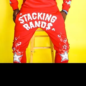 Stacking bands red Stacked Sweats
