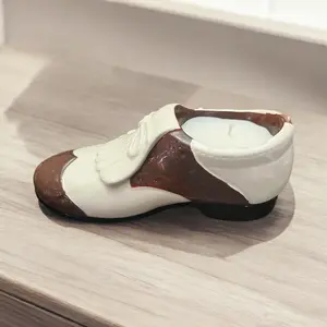 Vintage Collectible Wing Tip Golf Shoe Candle
