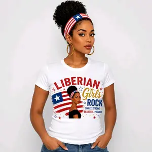 Liberian Girls Rock cropped tee