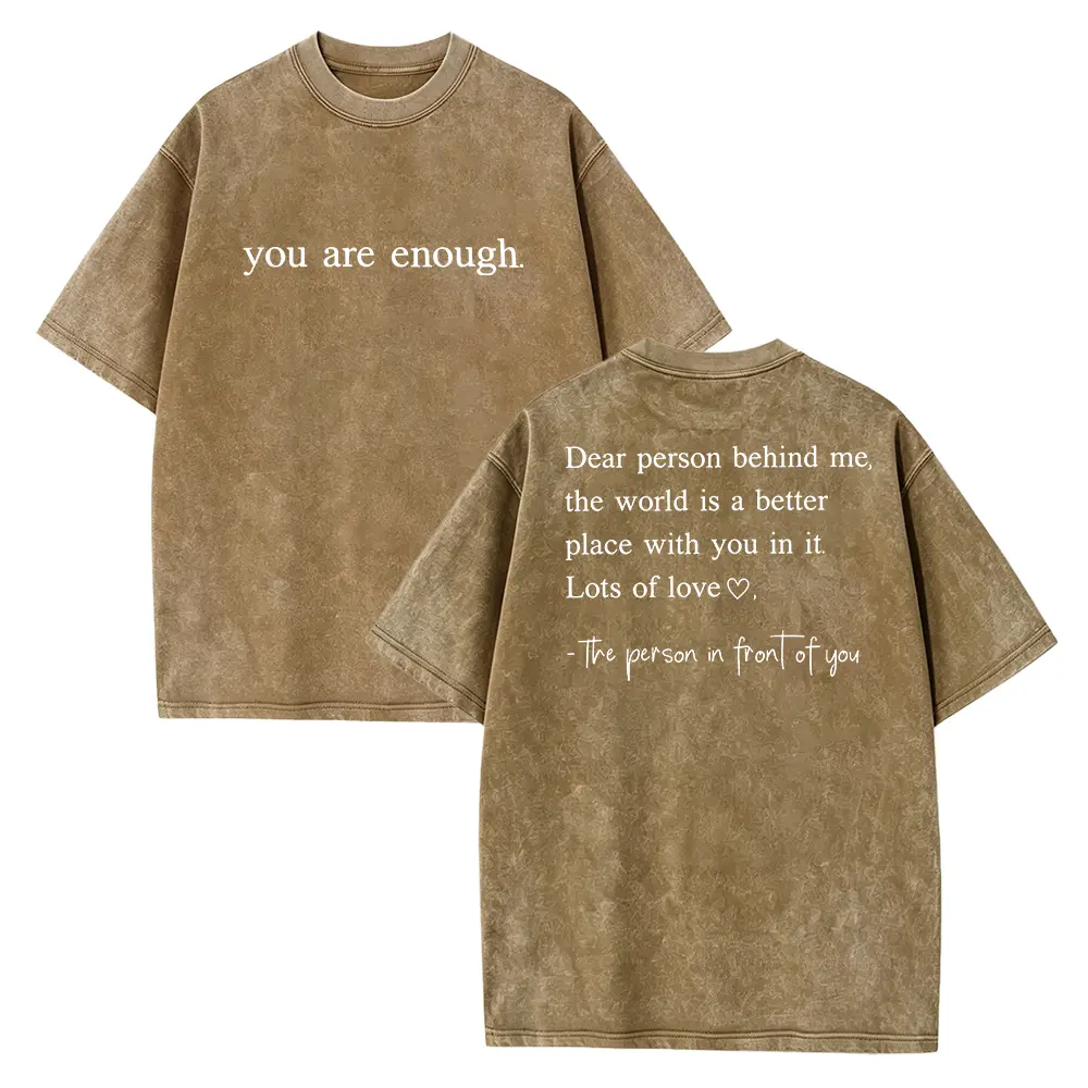 Mental Health Awareness Tee: Dear Person Behind Me Graphic Shirt