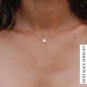 Weekley Chain Stainless Steel Necklace lettles Color Silver