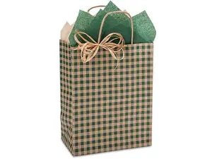 Gingham Hunter Gift Bag - Cub