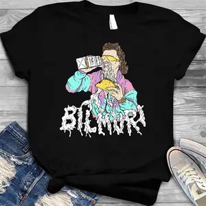 Bilmuri Merch Bilmuri Wet Milk T-Shirt Black Tee