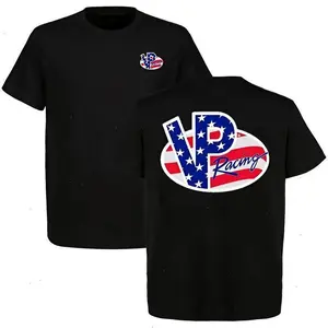Bdhjydb American Flag Logo Graphic, Bold & Patriotic for Racing Fans